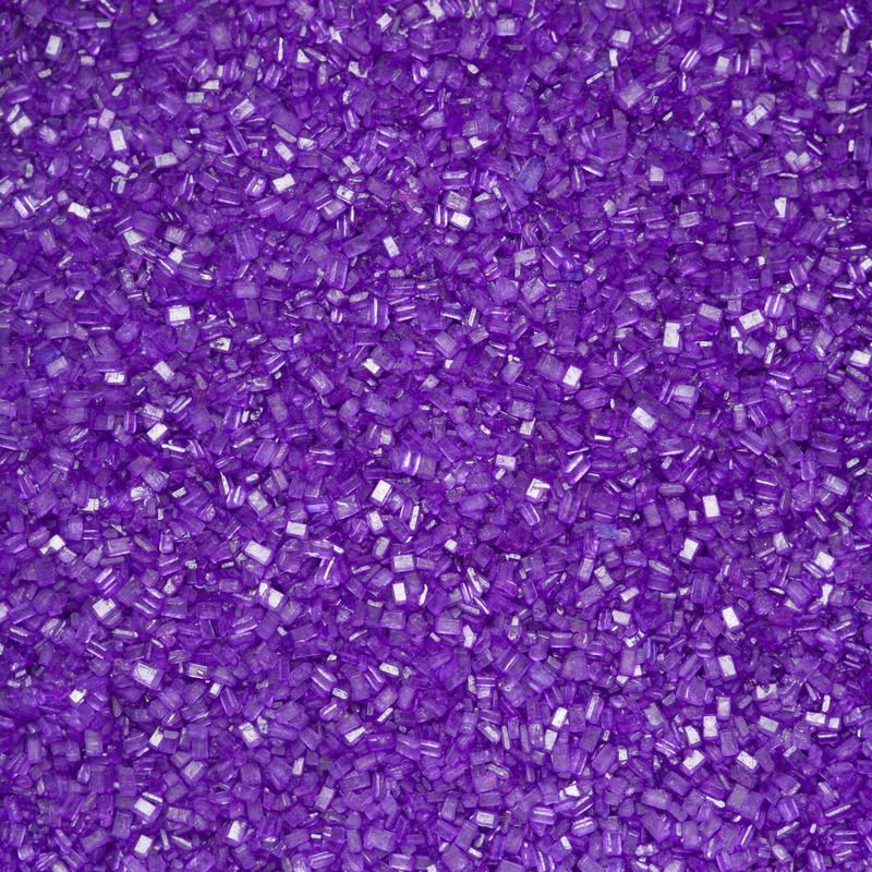 LAVENDER Sugar Crystals - 4 oz shaker jar - Edible Sugar Sprinkles/Sanding Sugar for Cakes, Cupcakes, Cookies, Icing, Chocolate