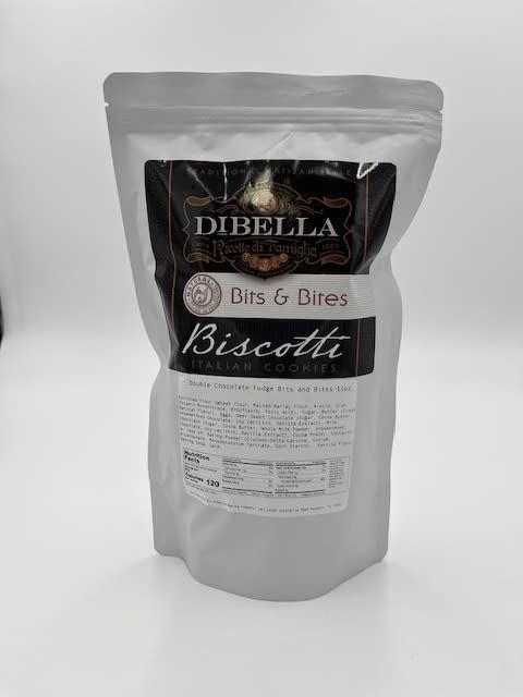DiBella Bits &amp; Bites Biscotti (Double Chocolate Fudge)