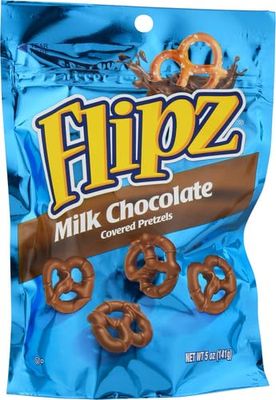 Demet'S Flipz Pretzels, Milk Chocolate, 5 oz