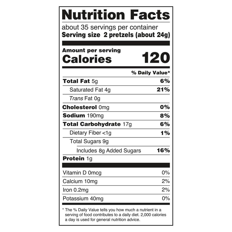 Utz Chocolate &amp; White Fudge Flavored Pretzels 24 Oz, ()