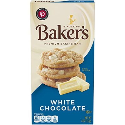 Baker&#39;s, Premium White Chocolate Baking Bar (4 oz Box)