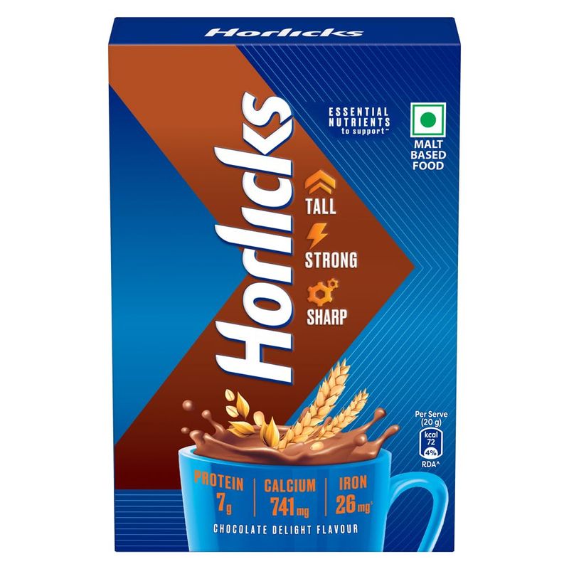 Horlicks Health &amp; Nutrition drink - Refill pack (Chocolate flavor) - Pamherbals