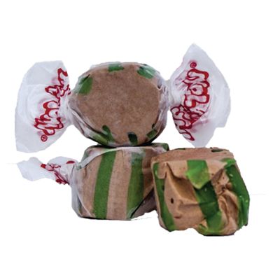 Taffy Town Saltwater Taffy- Chocolate Mint | Gourmet Taffy| Nougat-Style Candy| Soft &amp; Delicious| Sumer Snack Treats| Party Good Candies| 2.5lbs