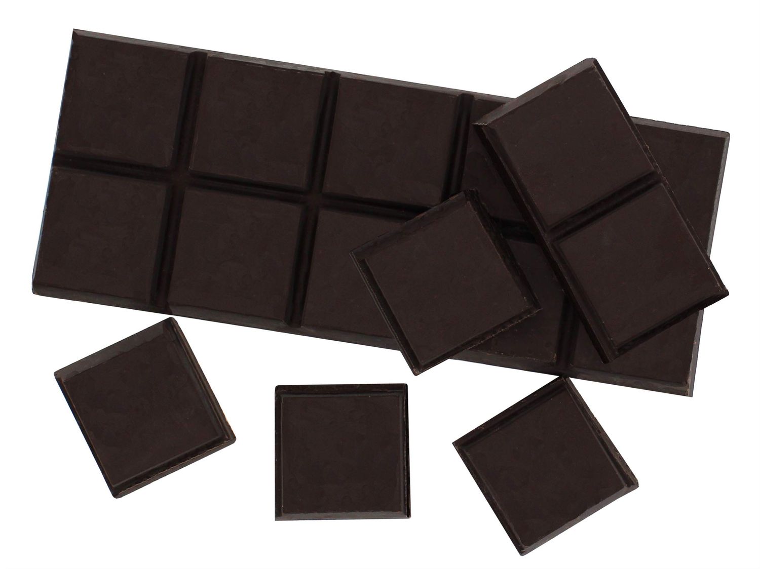 Vegan Baking Chocolate Melting Bar - Non Dairy Kosher Easy Malting Chocolate Bar - 10 Pieces of 30-Gram Per Bar Easy to Break - 2 Packs of 300-Gram - By King David