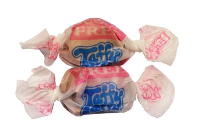 Taffy Shop Sugar-Free Whipped Chocolate Salt Water Taffy - Assorted Gourmet Candy Variety Pack, Bulk Sweet Snack, Fresh &amp; Gluten-Free, 30 Individually Wrapped Pieces (7oz)