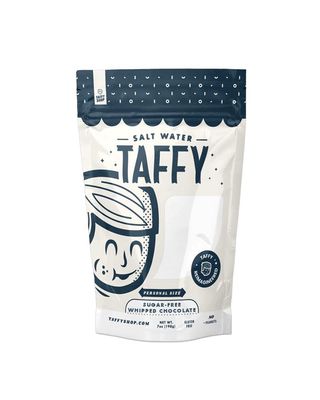Taffy Shop Sugar-Free Whipped Chocolate Salt Water Taffy - Assorted Gourmet Candy Variety Pack, Bulk Sweet Snack, Fresh & Gluten-Free, 30 Individually Wrapped Pieces (7oz)