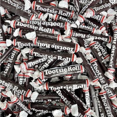 Junior Long Twist Individually Wrapped Bulk Classic Chewy Chocolate Taffy Candy (3 Pound)