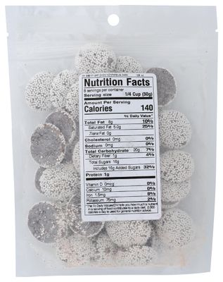SUNRIDGE FARMS Dark Chocolate Nonpareils, 8 OZ