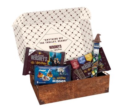 HERSHEY&#39;S Harry Potter Milk Chocolate Variety Pack, Christmas Candy Gift Box, Individually Wrapped, 30.33 oz (Amazon Exclusive)