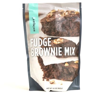 Shirley J- Gourmet Fudge Brownie Mix | Rich Chocolate Gourmet Chef Grade Brownies (Only Add Water) Trusted By Chefs