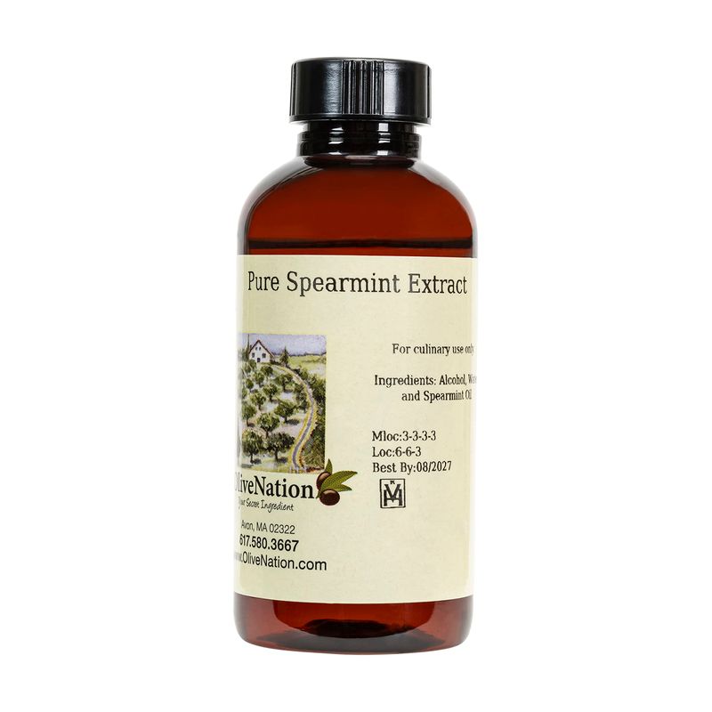 Spearmint Extract - 8 ounces - Premium Quality Flavoring Extract for Baking