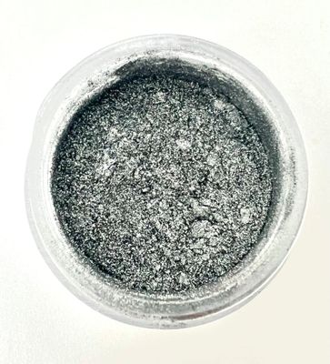 24 Karat Silver Highlighter Luxury Cake Dust, 5 grams for Cakes, Cupcakes, Cookies, Icing, Chocolate Wedding Party Baking Cupcake Cookie Ice Cream Decoration Supplies
