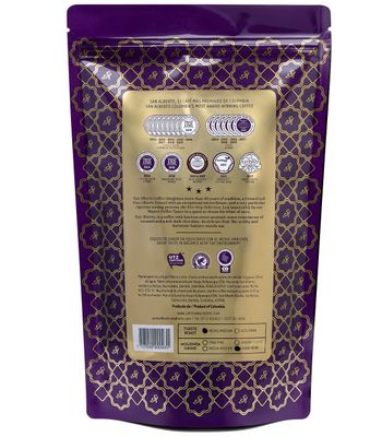 San Alberto Whole Bean Coffee - Single Origin & Specialty Colombian Arabica Coffee, Dark Roast with Caramel & Dark Chocolate Notes - 12 oz
