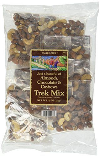Trader Joe&#39;s Just a Handful of Simply Almonds, Cashews &amp; Chocolate Trek Mix