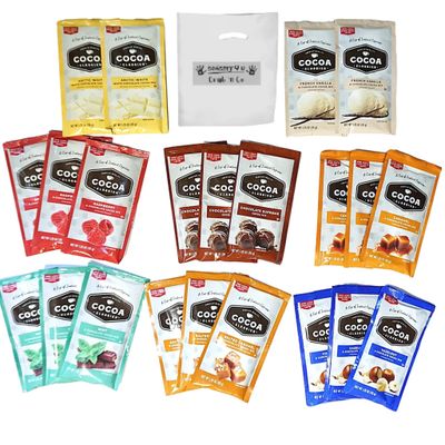 Land O Lakes Cocoa Grab Bag Hot Chocolate Gift Set Variety Pack - 22 Packets Total - Try 8 Amazing Flavors