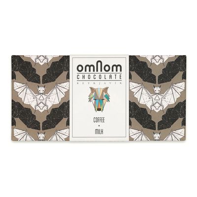 Coffee + Milk - 60gr Icelandic Bean To Bar Chocolate by Omnom Chocolate