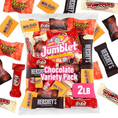 Chocolate Candy Variety Pack, 2lb Bulk Chocolate Candy Individually Wrapped, Perfect Chocolate Bars for Chocolate Lovers, Ideal Chocolates Variety Pack for Sharing at Parties, Gifting to Loved Ones