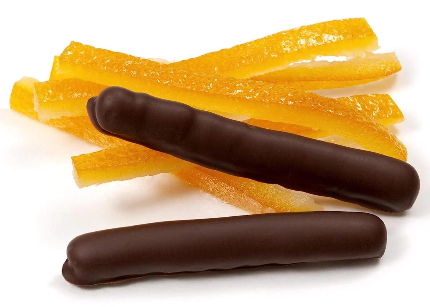 Andy Anand Gourmet Dark Chocolate Orange Peel | Fresh Orange Zest Infused in Rich Dark Chocolate | Divine, Decadent Gift Box | Exquisite Taste in Every Bite (1 lbs)