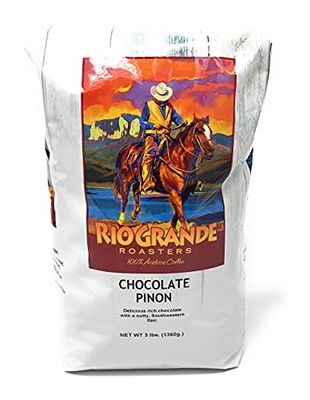 Rio Grande Roasters Chocolate Pinon Whole Bean Coffee 3 Pound Bag