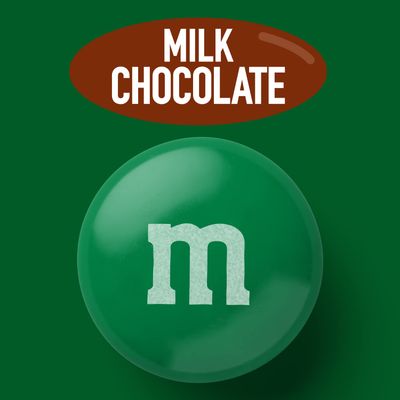 M&amp;MS Dark Green Milk Chocolate Candy, 5lbs of M&amp;M'S in Resealable Pack for Candy Bars, Holiday Parties, Graduations, Christmas, Dessert Tables &amp; DIY Party Favors