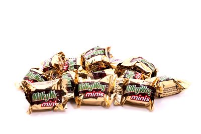 Milky Way Milk Chocolate Minis - 1 LB Resealable Stand Up Storage Bag - Individually Wrapped Chocolates - Bulk Milk Chocolate Candies for Parties or Holidays