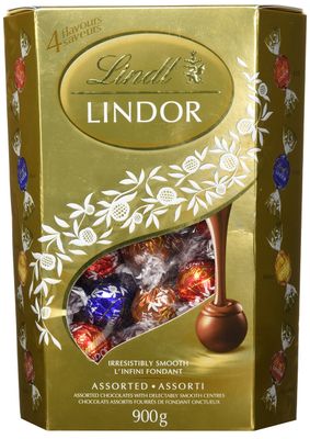 Lindor Christmas Chocolates Box 900g/31.74oz(Imported from Canada)