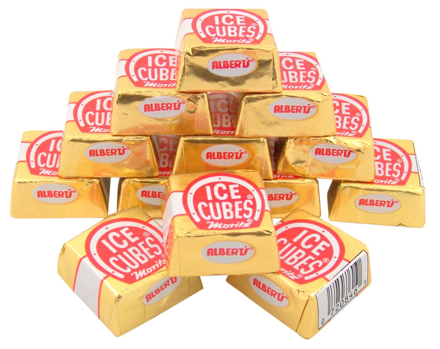 Albert&#39;s Chocolate Ice Cubes 60 Count Tray