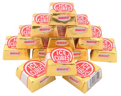 Albert&#39;s Chocolate Ice Cubes 60 Count Tray