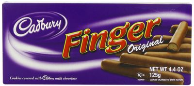 Cadbury Fingers Milk, 4.02 Ounce