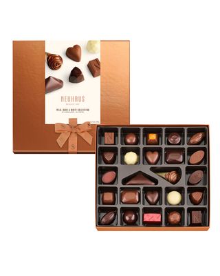 Neuhaus Belgian Chocolate Classic Discovery Collection - 24 Timeless Neuhaus Pieces Assorted Milk, White &amp; Dark Chocolate Pralines - Gourmet Chocolate Gift