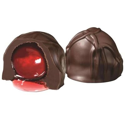 Andy Anand Vegan Belgian Dark Chocolate Cherry Cordials | Luxurious Gift Box | Indulgent, Decadent, Amazingly Delicious | Whole Cherry, Exploding with Flavor (24 Pcs)