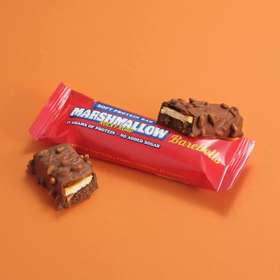 Barebells Soft Protein Bars Rocky Road - 12 Count, 1.9oz Bars - Protein Snacks with 16g of High Protein - Chocolate Protein Bar with 2g of Total Sugars - Soft Protein Snack & Breakfast Bars