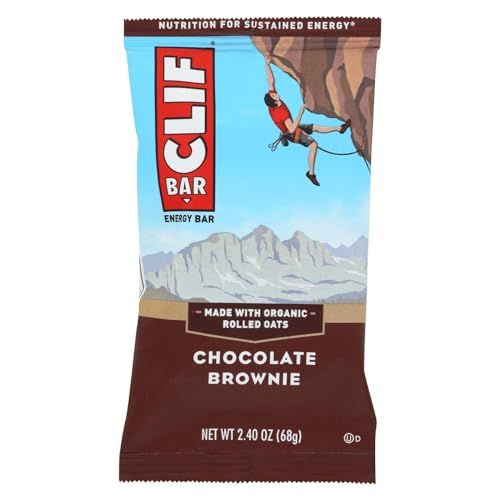 Clif Bar, 2.4 Ounce - Organic Chocolate Brownie (12 Pack)