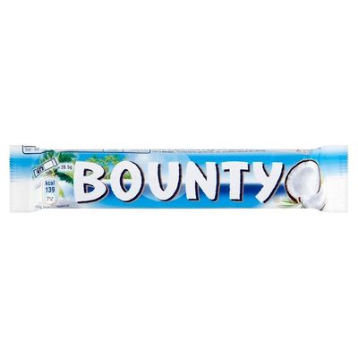 Bounty Coconut &amp; Milk Chocolate Bar 57g x12