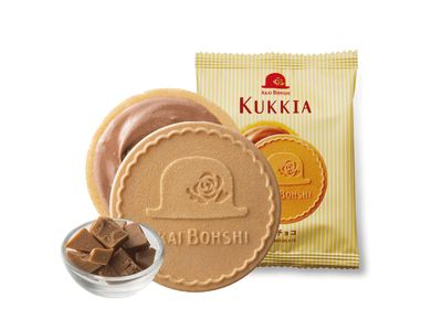 KUKKIA Milk Chocolate - Whipped Milk Chocolate Cream Sandwiched with Wafer(Gaufrette) and Crispy Cookie 10ct/bag