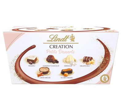 Lindt Creation Dessert, Assorted Chocolate Candy Gift Box, 18 Pieces