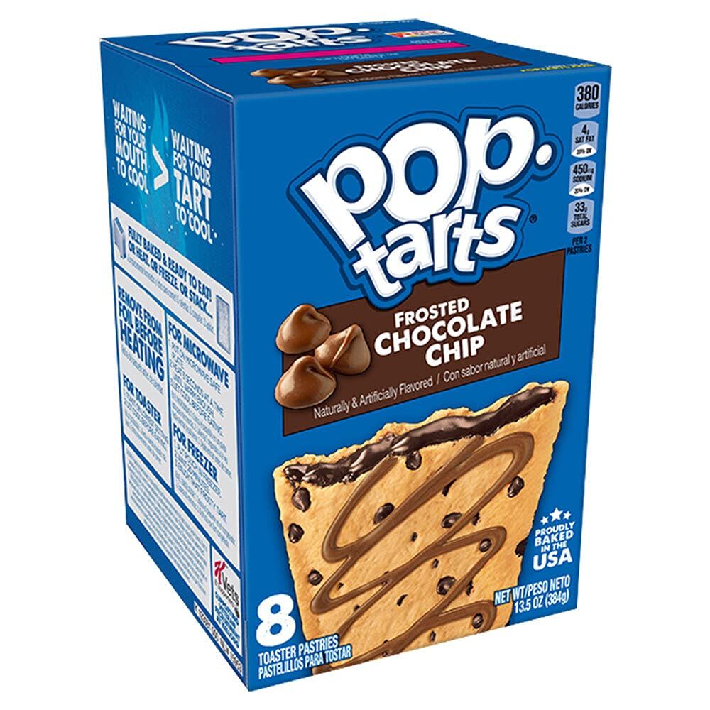 Kellogg&#39;s Pop Tarts (Chocolate Chip, 384)