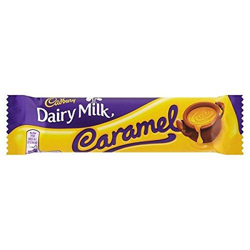 Cadbury Dairy Milk Caramel Chocolate 48 x 45g Bars (Bulk Buy)