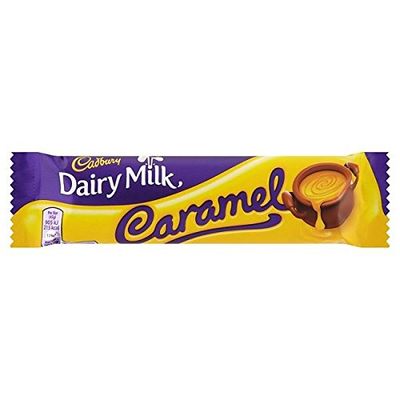 Cadbury Dairy Milk Caramel Chocolate 48 x 45g Bars (Bulk Buy)