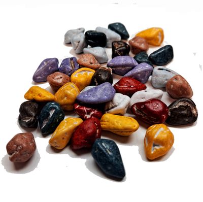 Great Bay Chocolates Edible Chocolate Rocks Premium Chocolate Stones - Peanut Free, Tree Nut Free, Non-GMO, Kosher Party Favors for Kids & Adults for Cake Decorating and Parties. (12 Oz.) Great Bay Chocolates Edible Chocolate Rocks Premium Chocolate Stones - Peanut Free, Tree Nut Free, Non-GMO, Kosher Party Favors for Kids & Adults for Cake Decorating and Parties. (12 Oz.)