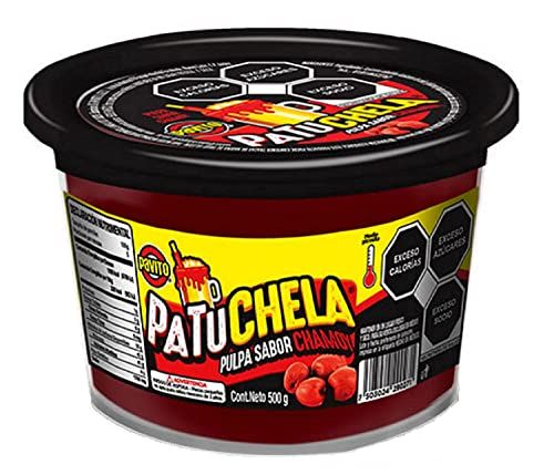 Pavito Patachela Chamoy Flavor Pulp Paste Candy for Micheladas 500 Grams
