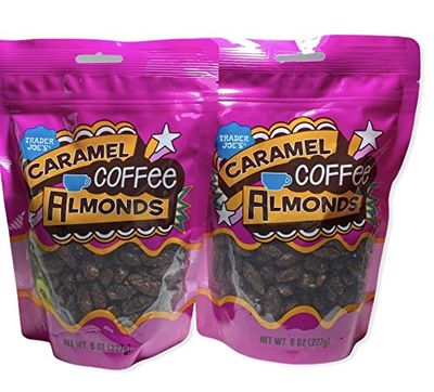 Trader Joe&#39;s Caramel Coffee Almonds (Pack of 2)