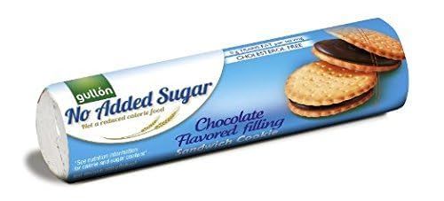 GULLON No Added Sugar Chocolate Cream Sandwich Cookie 250g (Pack of 4)
