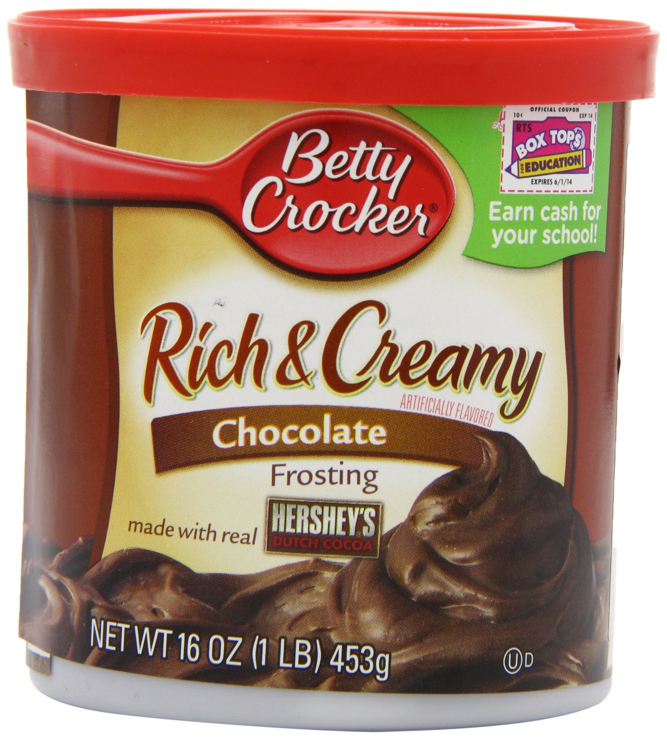 Betty Crocker Gluten Free Chocolate Frosting, 16 oz. (Pack of 8)