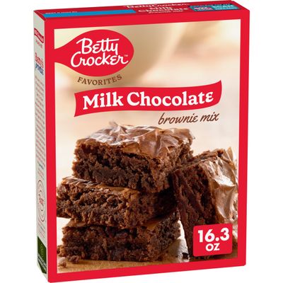 Betty Crocker Favorites Milk Chocolate Brownie Mix, Holiday Baking, 16.3 oz