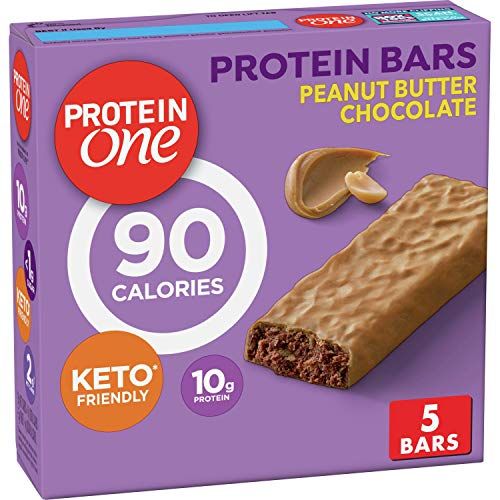 Protein One, 90 Calorie, Peanut Butter Chocolate, Keto Friendly, 5 ct (Pack of 12)