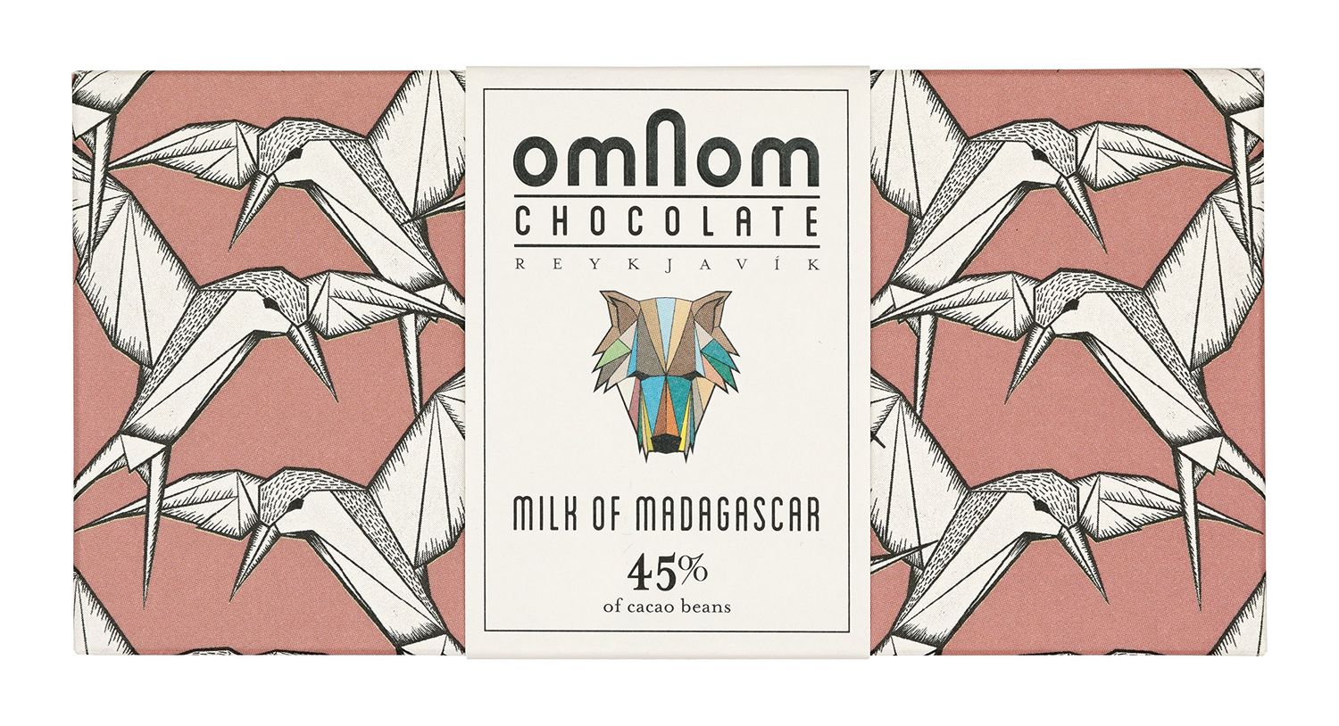 45% Milk of Madagascar - 60gr Icelandic Bean To Bar Chocolate by Omnom Chocolate