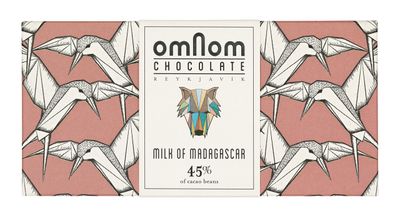 45% Milk of Madagascar - 60gr Icelandic Bean To Bar Chocolate by Omnom Chocolate
