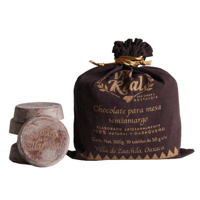 Mexican Hot Chocolate by Verve CULTURE, Dairy Free Vegan Hot Cocoa, Gourmet Spicy Hot Chocolate Discs, Dark Hot Chocolate, 500g Bag, 10 Discs