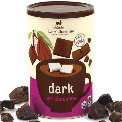 Lake Champlain Organic Dark Hot Chocolate, 13 Servings, 13 Ounces